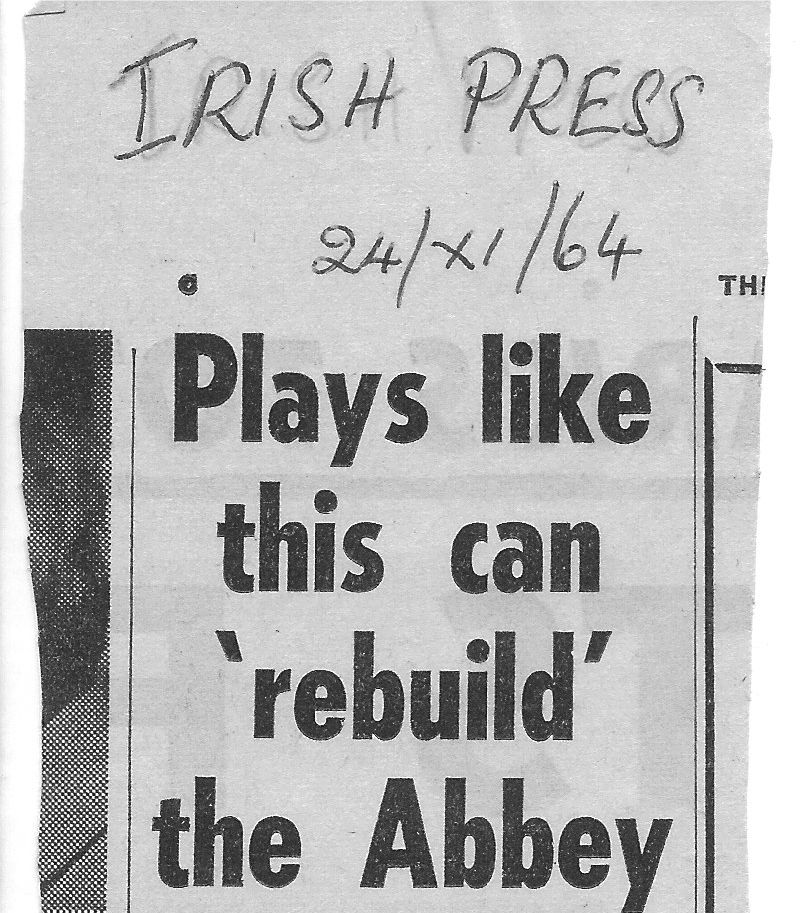 Plays like this can "rebuild" the Abbey